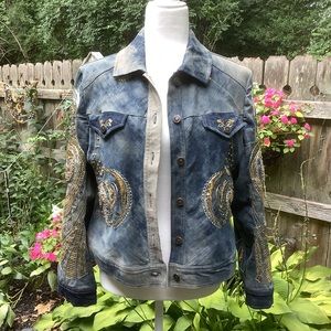 Chico’s Vintage 25th Anniversary Denim jacket